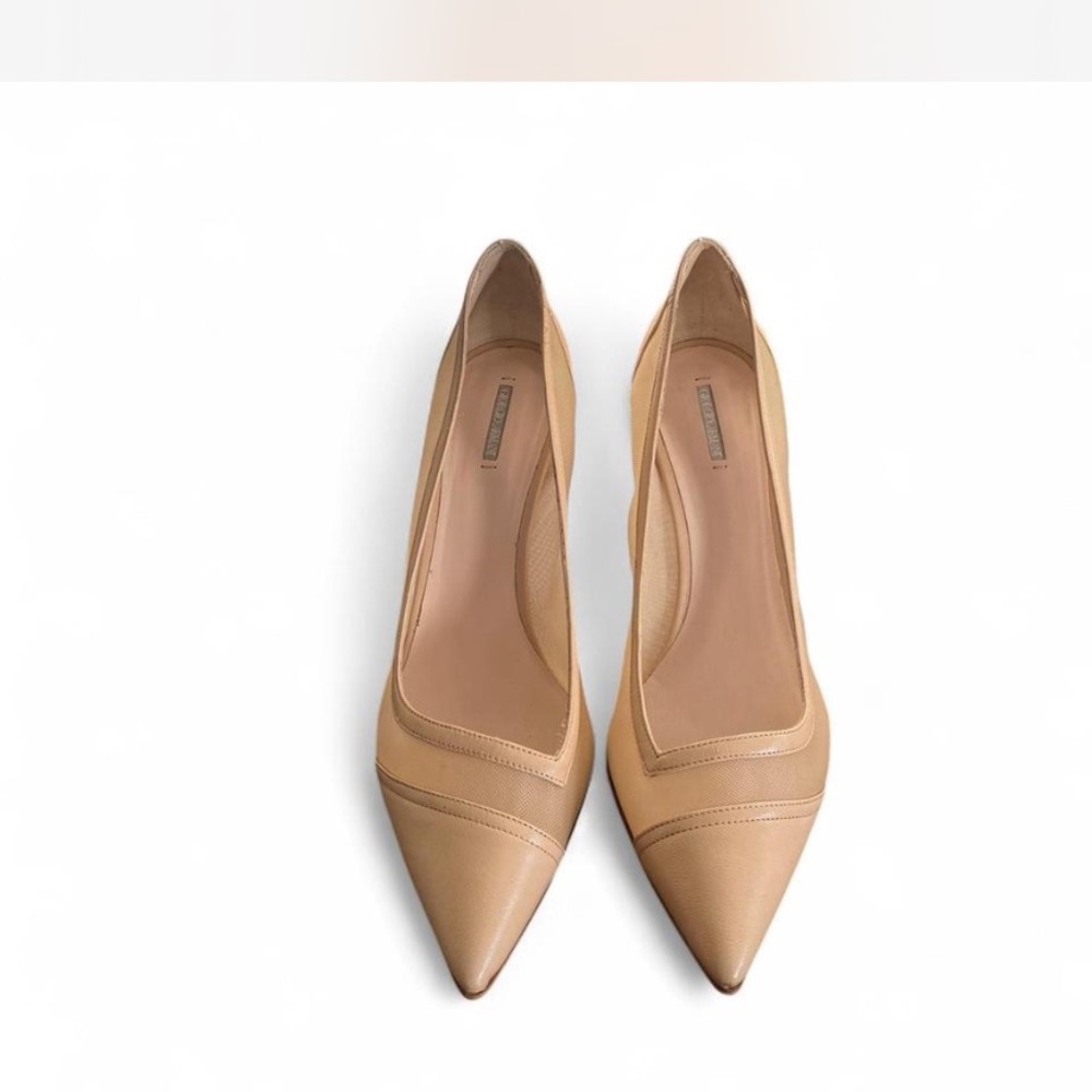 Elegant Tan Giorgio Armani Women's Pumps